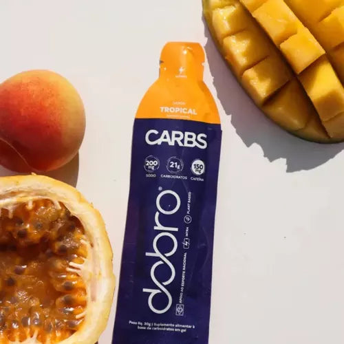 Dobro Carbs Gel - Tropical com Cafeína