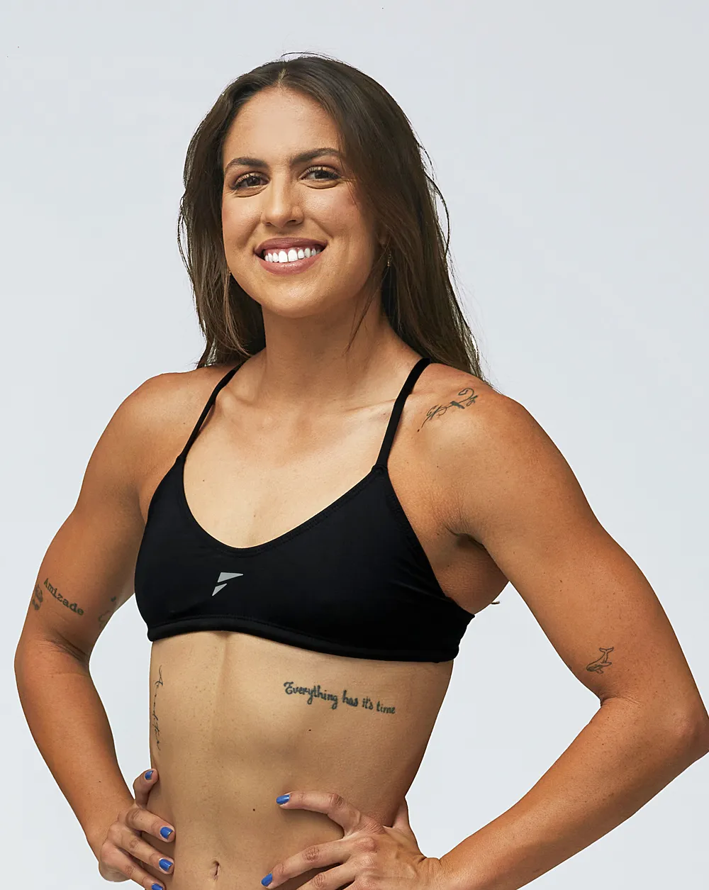 Top Sunkini Fabiola Molina - Preto