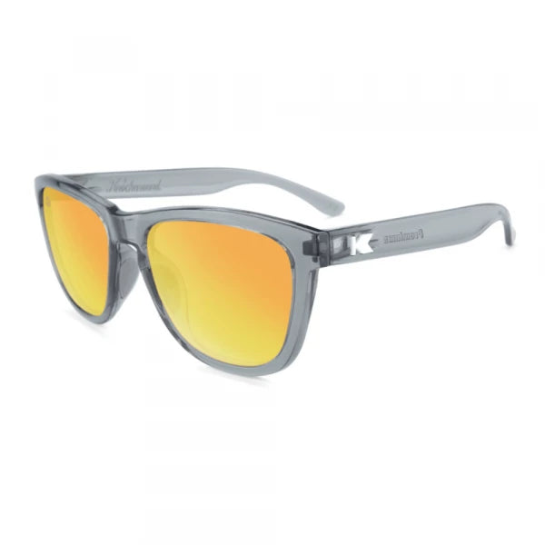 Óculos de Sol Knockaround Premiums Sport - Clear Grey / Sunset