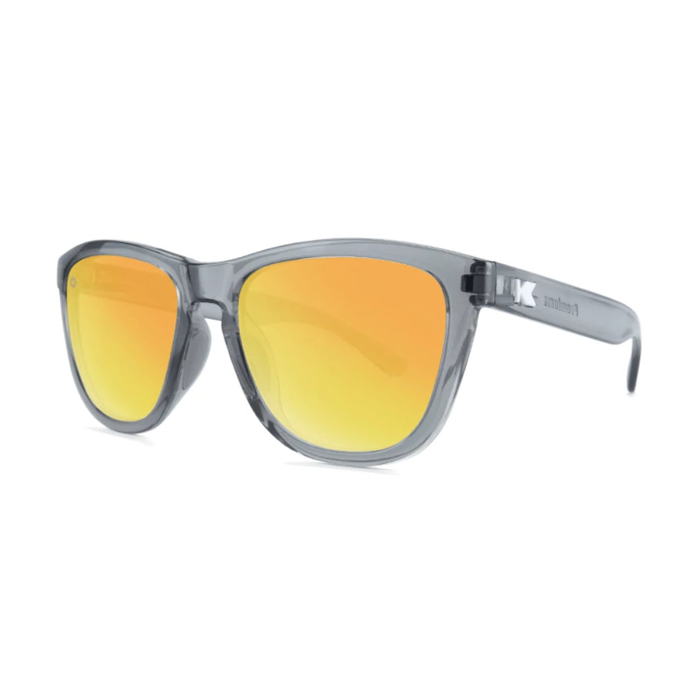 Óculos de Sol Knockaround Premiums Sport - Clear Grey / Sunset