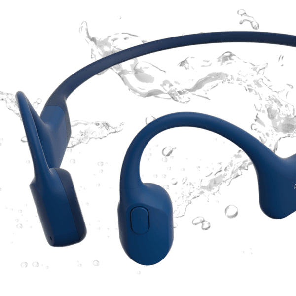 Fone de condução óssea Shokz Openrun - Azul