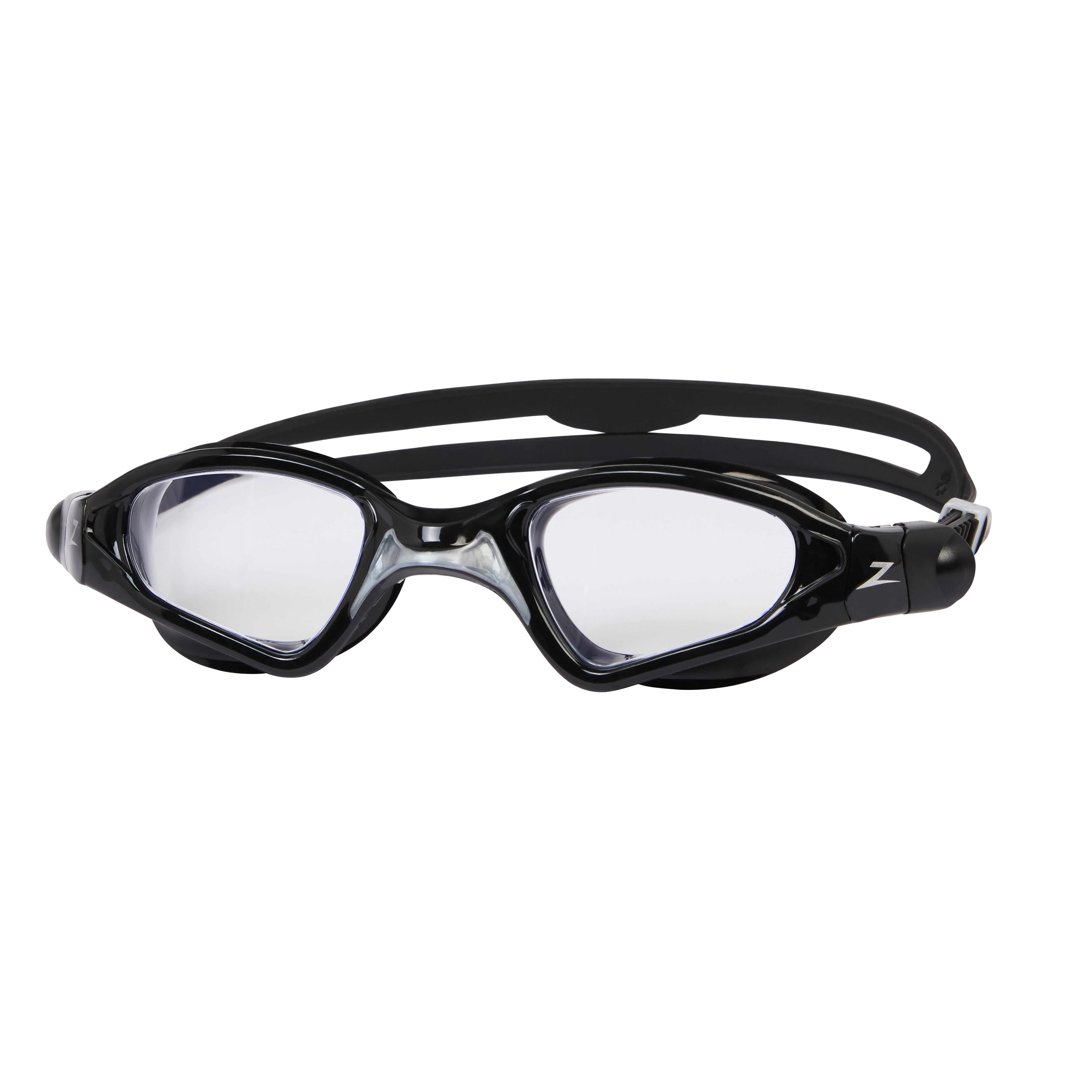 Óculos de Natação Zoggs Spectra Lente Transparente - Preto
