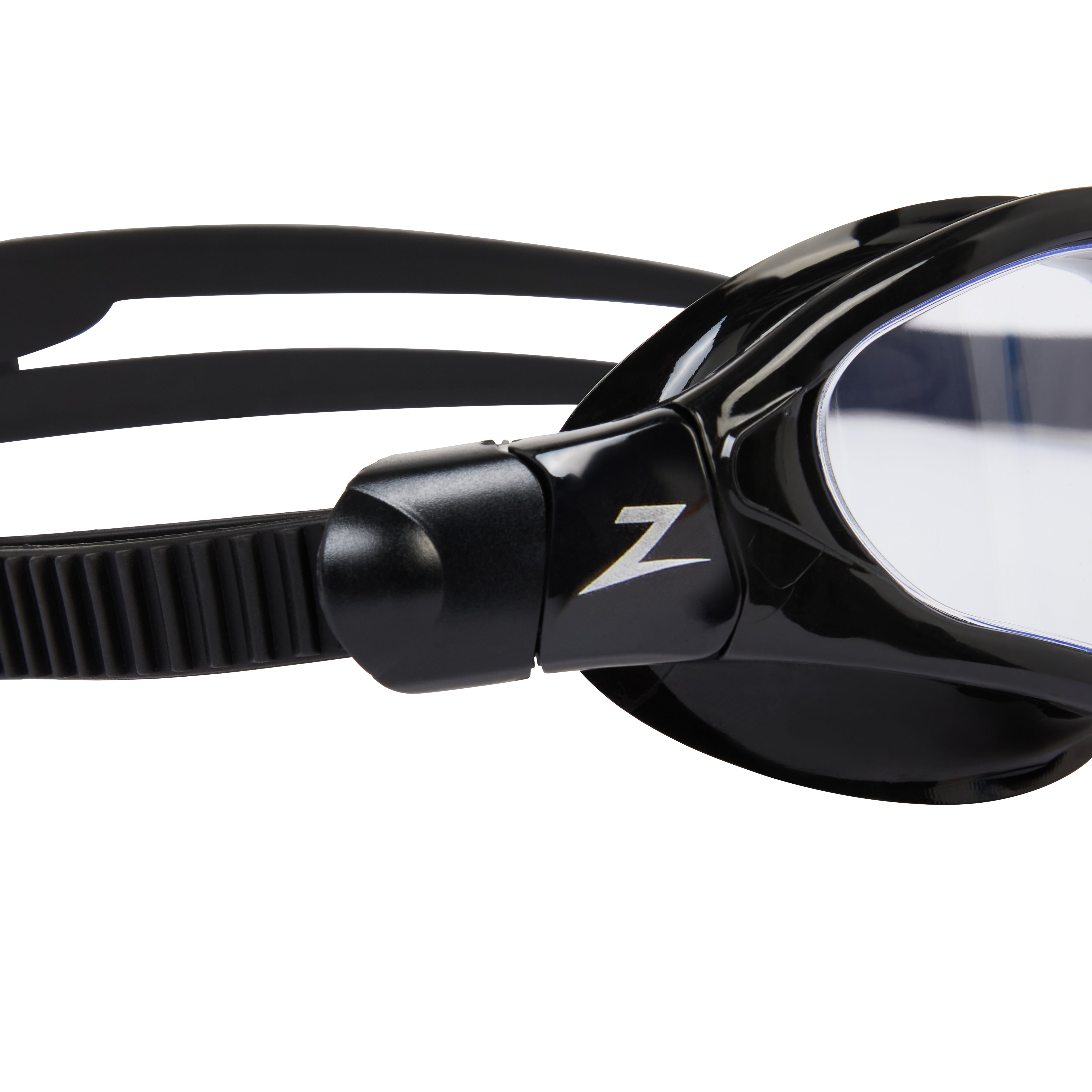 Óculos de Natação Zoggs Spectra Lente Transparente - Preto