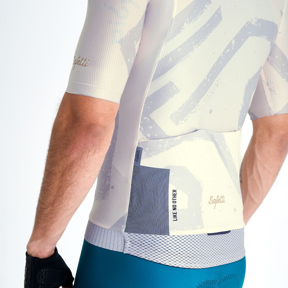 Camisa de ciclismo masc Safetti Engraved Grit