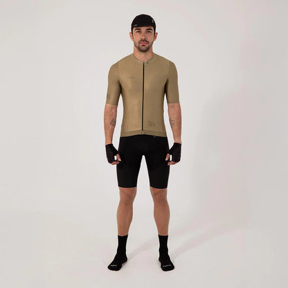 Camisa de ciclismo masc Safetti Essential Gold
