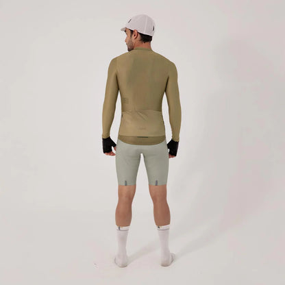 Camisa de ciclismo ML masc Safetti Essential Gold