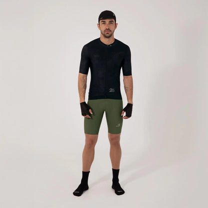 Camisa de ciclismo masc Safetti Essential Black