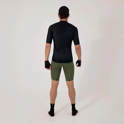 Camisa de ciclismo masc Safetti Essential Black