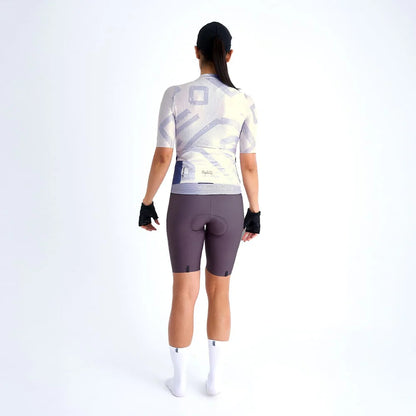 Camisa de ciclismo fem Safetti Engraved Grit