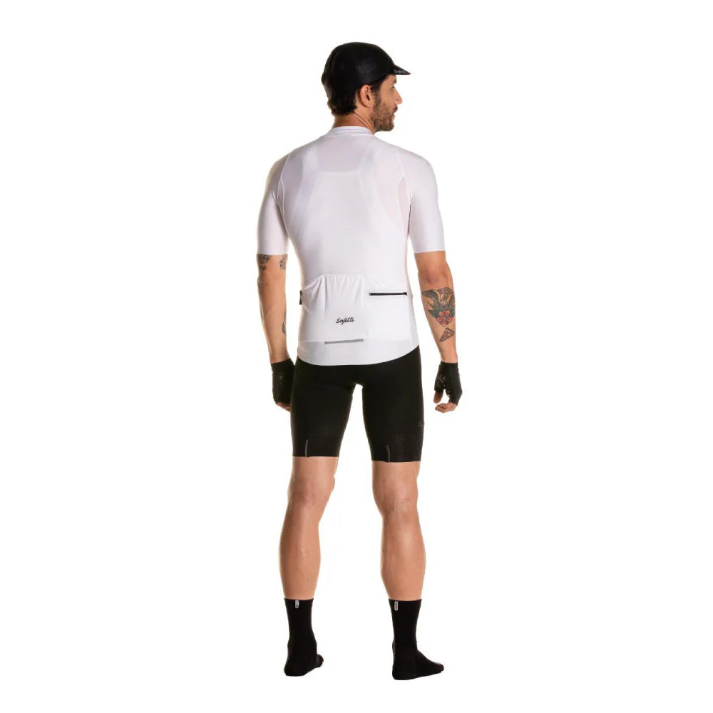 Camisa de ciclismo masc Safetti Purezza