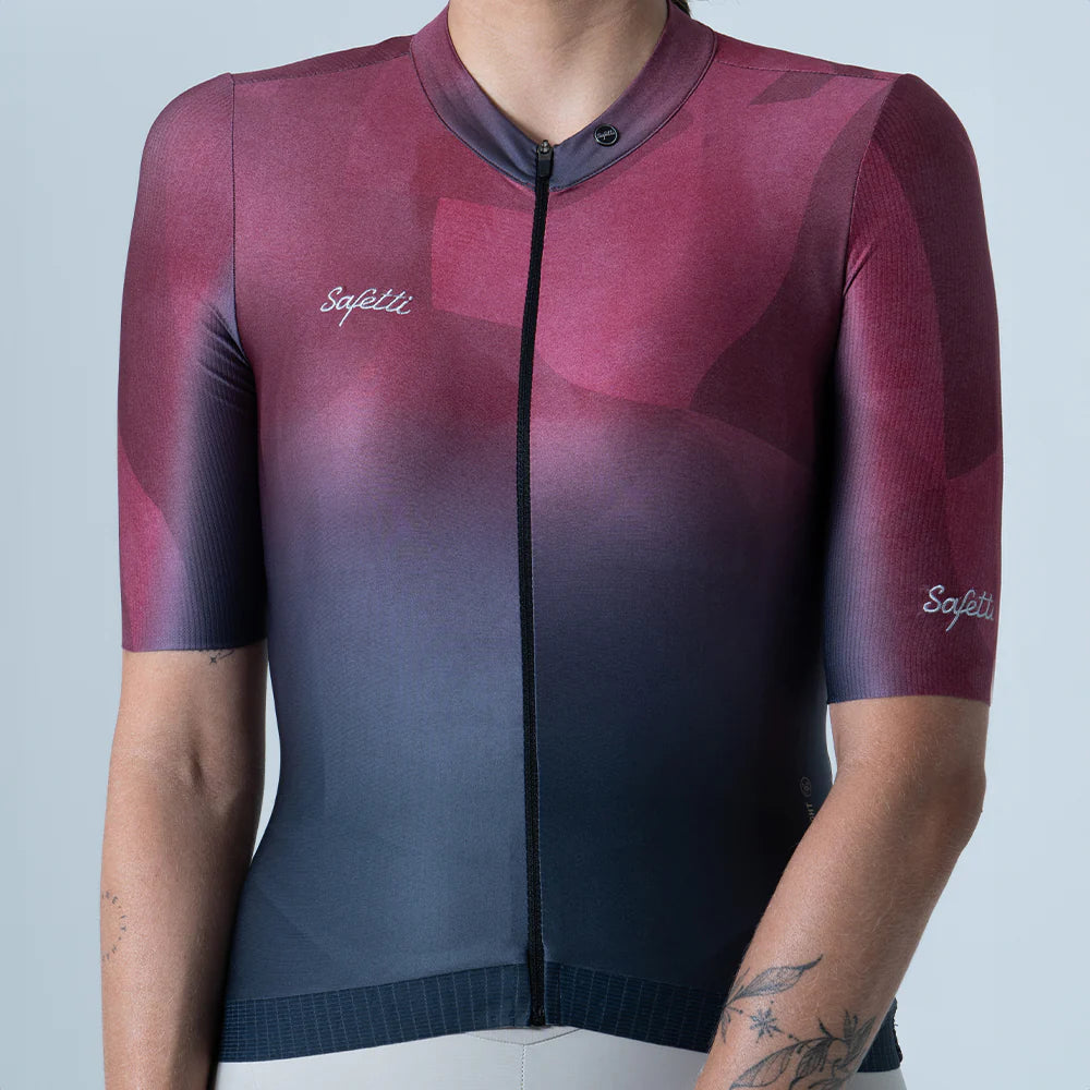 Camisa de ciclismo fem Safetti Cadence Blend