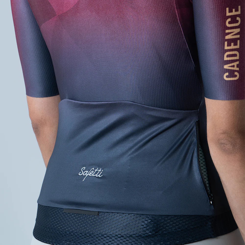 Camisa de ciclismo fem Safetti Cadence Blend