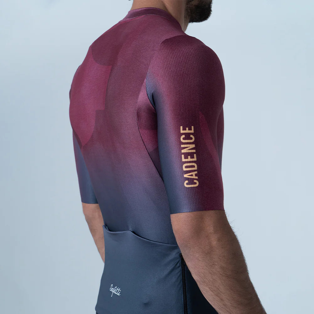 Camisa de ciclismo masc Safetti Cadence Blend