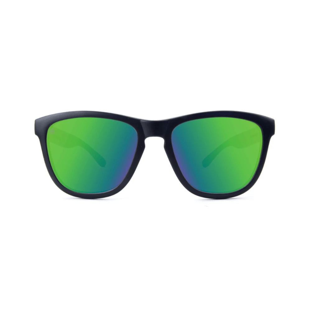 Óculos de Sol Knockaround Premiums - Black / Green Moonshine