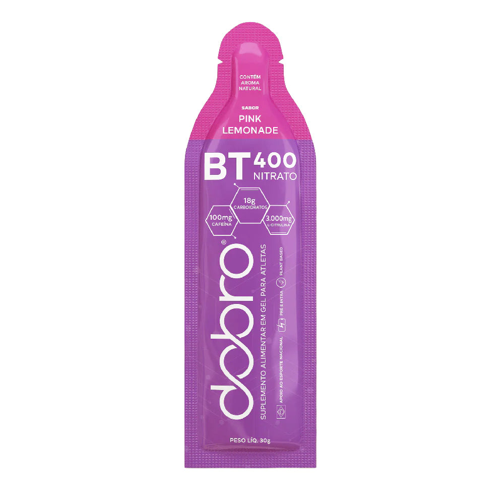 Dobro BT Nitrato Gel - Pink Lemonade com Cafeína e Citrulina