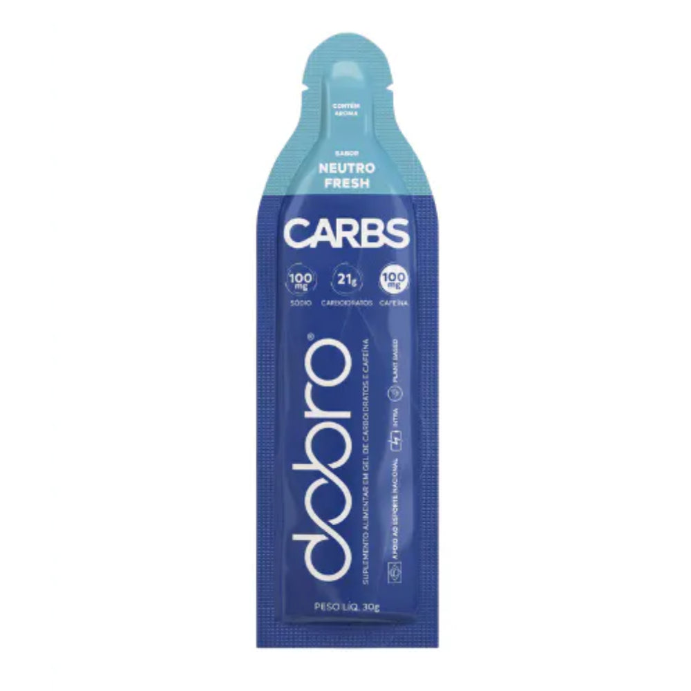 Dobro Carbs Gel - Neutro com Cafeína