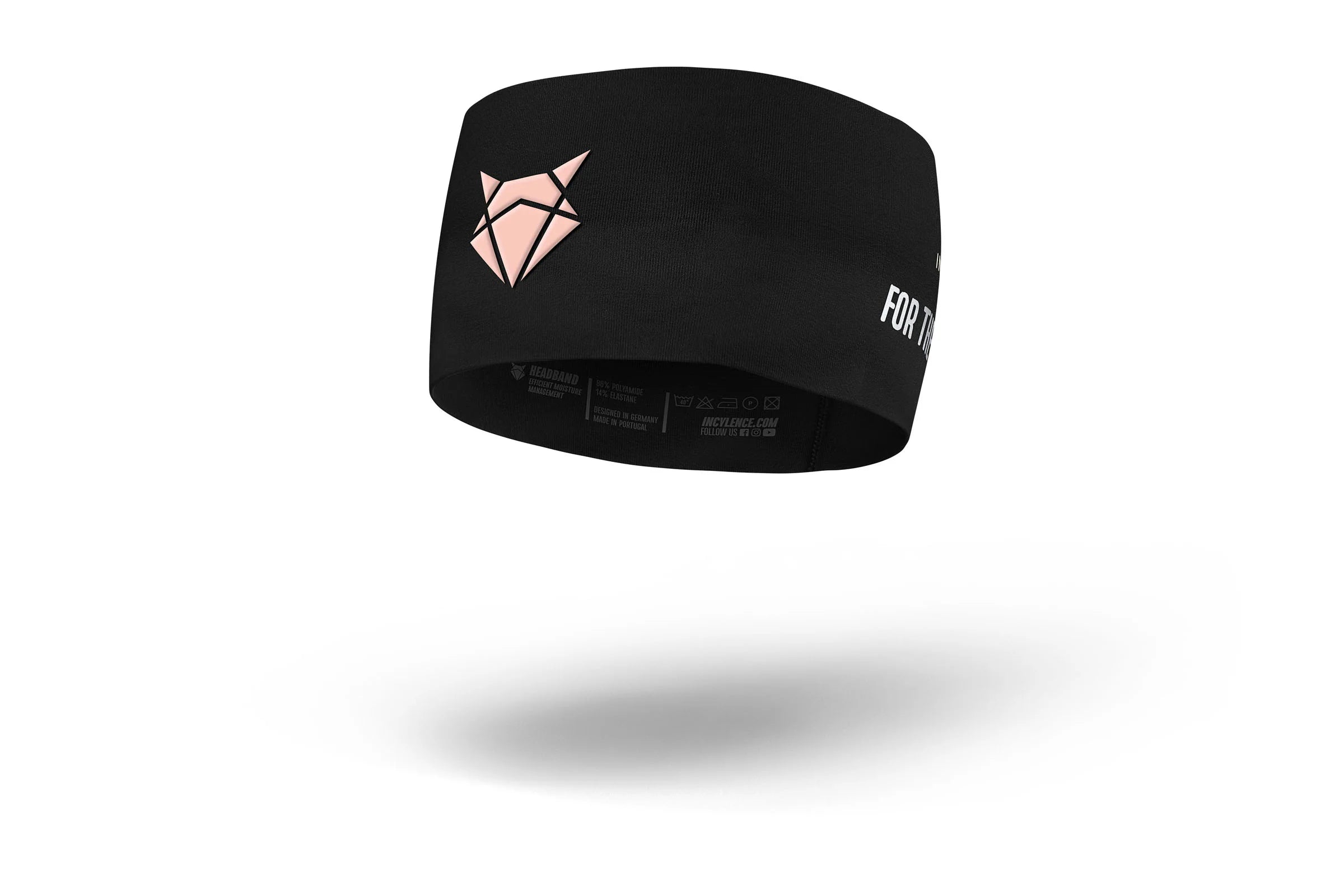 Incylence Headband V1 Larga - Black Light Pink