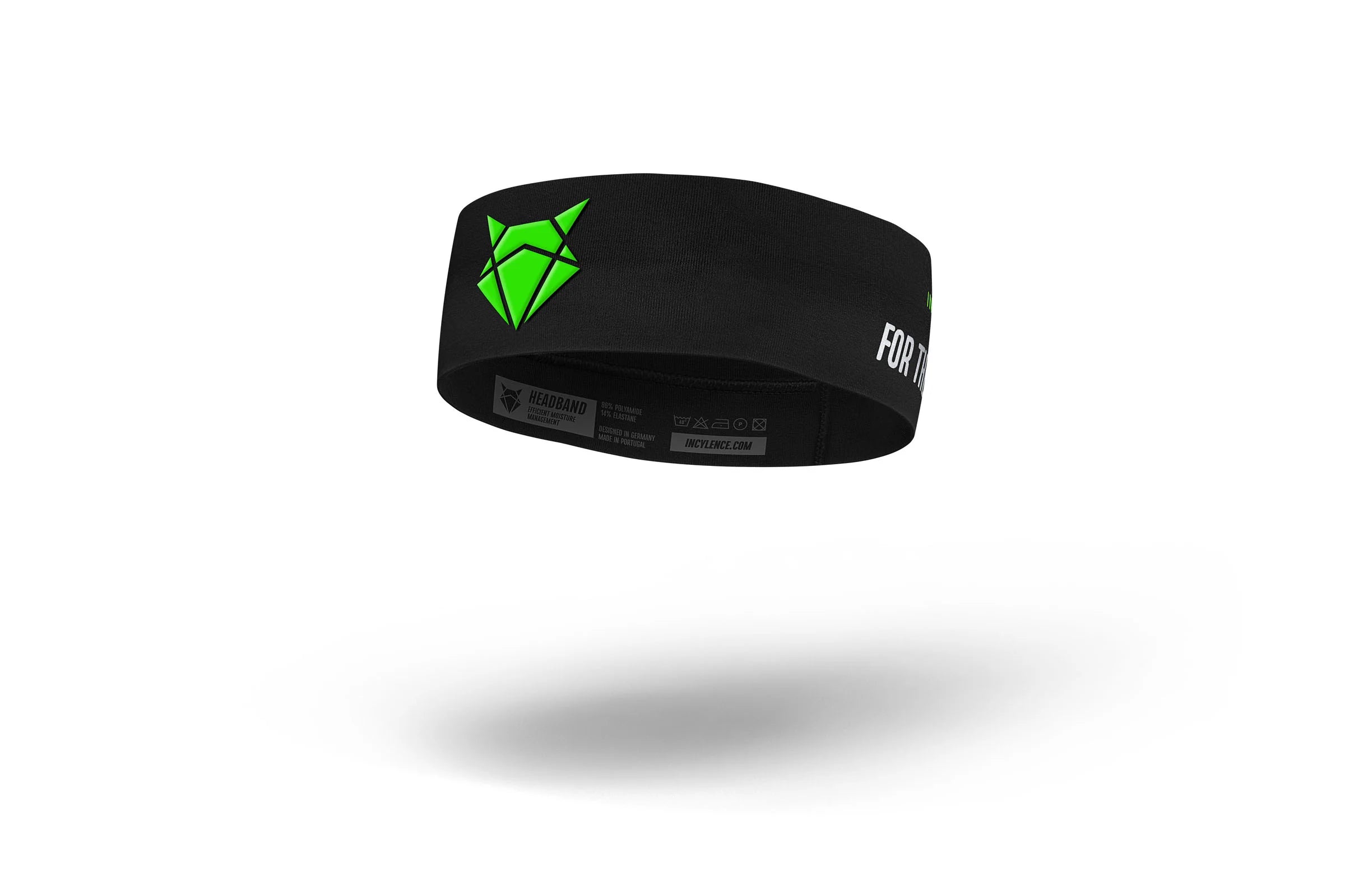 Incylence Headband V1 Fina - Black Neon Green