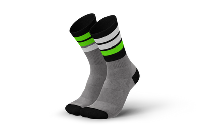 Incylence Merino Strive Light Grey Neon Green