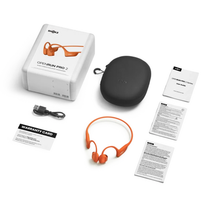 Fone de condução óssea Shokz Openrun Pro 2 - Preto
