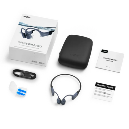 Fone de condução óssea Shokz Openswim Pro - Cinza