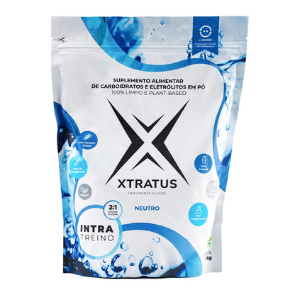 Xtratus Intratreino em Pó com Carboidratos e Eletrólitos Neutro - 1kg