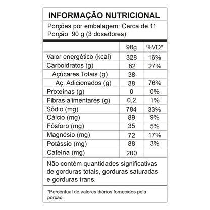 Xtratus Pré e Intratreino em Pó com Carboidratos e Eletrólitos Mate Verde com Cafeína - 1kg