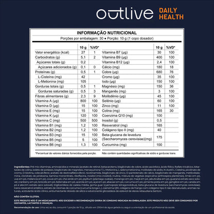 Outlive Daily Healty - 10g