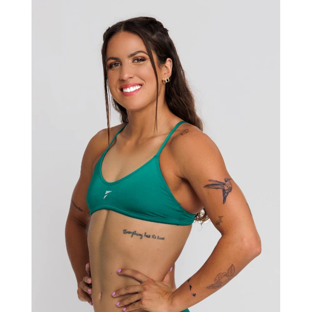 Top Sunkini Fabiola Molina - Verde