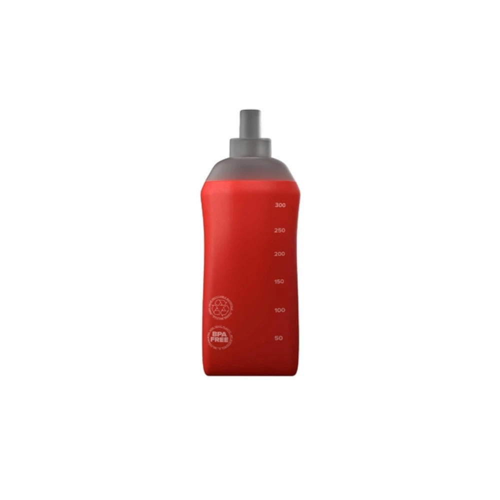 Garrafa de Silicone ErgoFlask Compressport Vermelha - 300ml