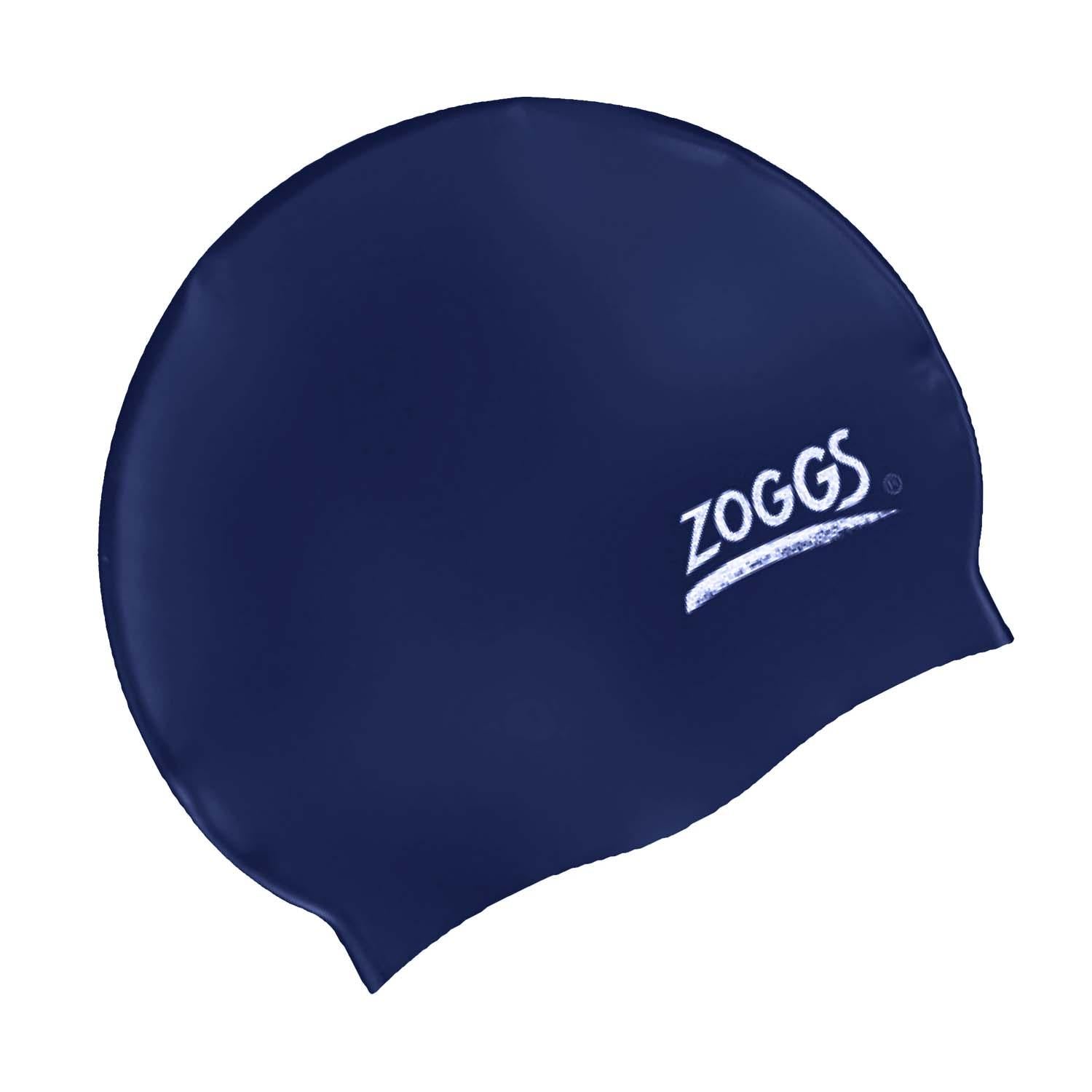 Touca de Natação Zoggs Silicone Azul Marinho