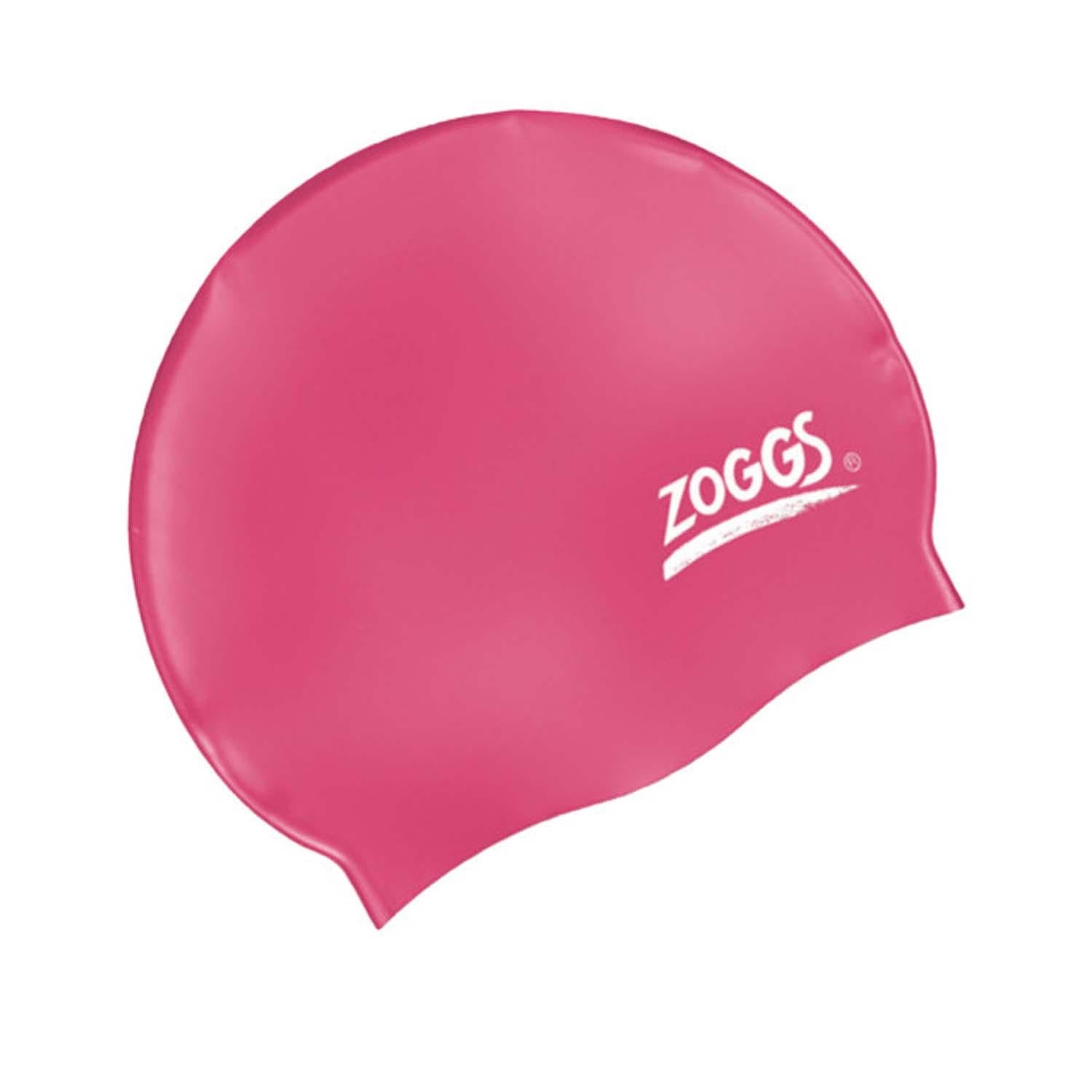 Touca de Natação Zoggs Silicone Rosa