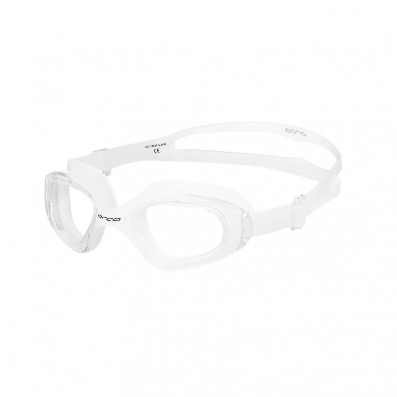 Óculos de Natação Orca Killa Comfort Lente Transparente - Branco