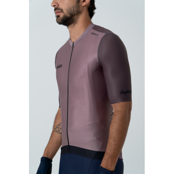 Camisa de ciclismo masc Safetti Semplicitá Berrymilk