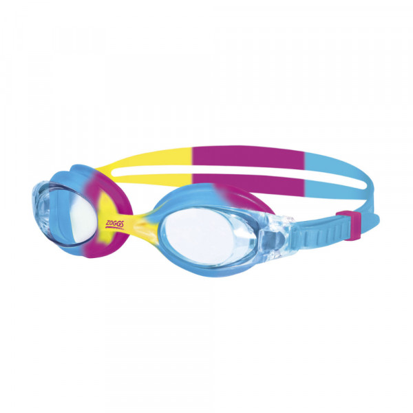 Óculos de Natação Zoggs Little Bondi - Azul, Rosa e Amarelo